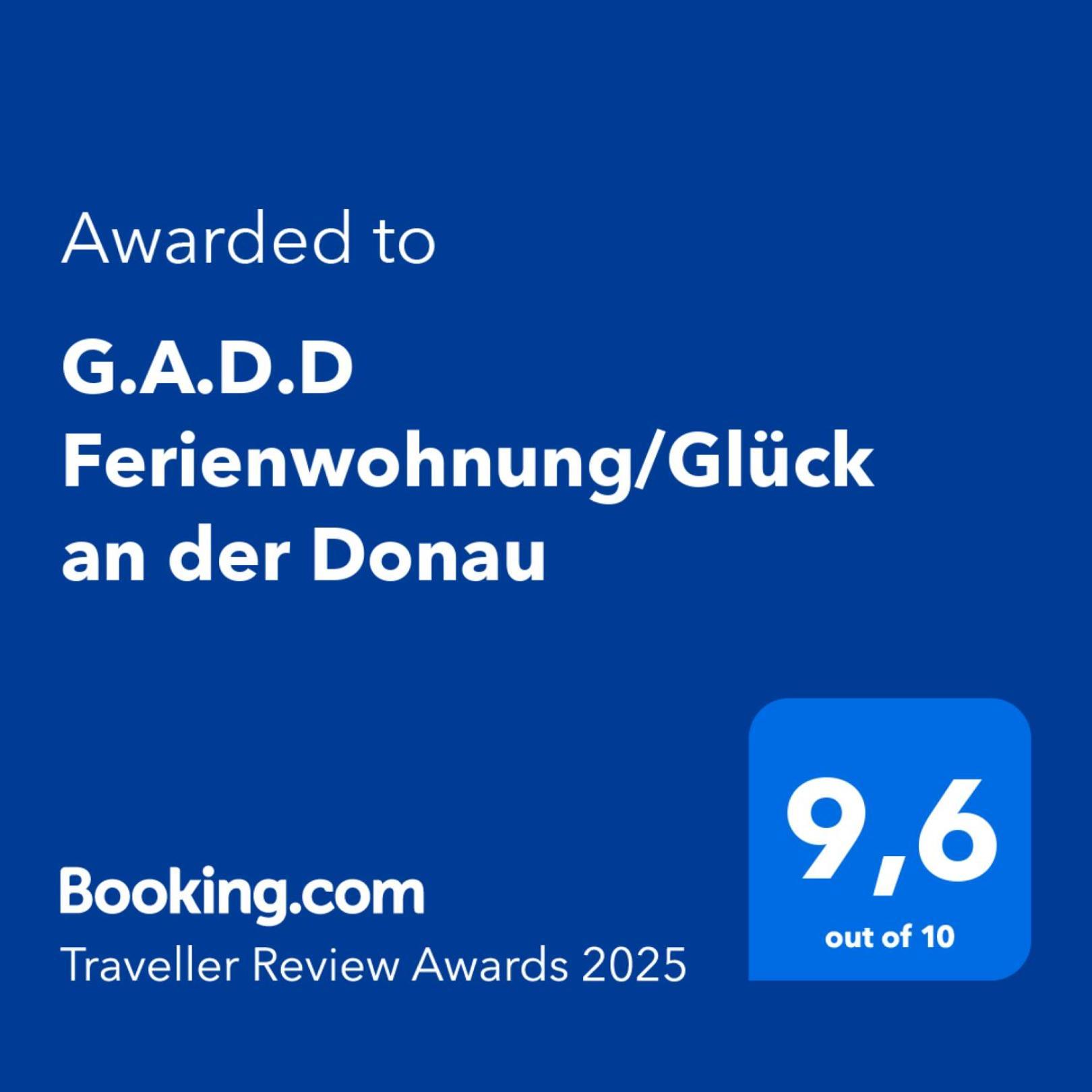 G.A.D.D Ferienwohnung/Glueck An Der Donau 스트라우빙 외부 사진